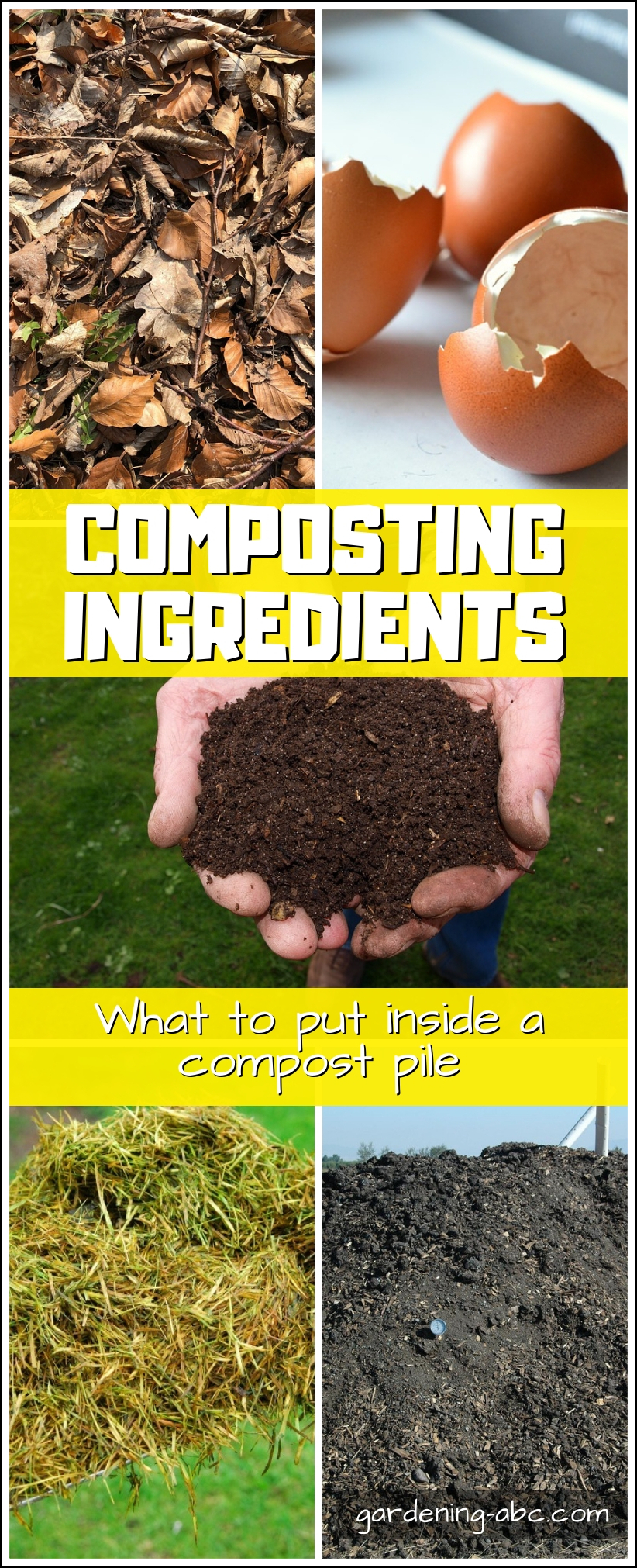 Composting ingredients