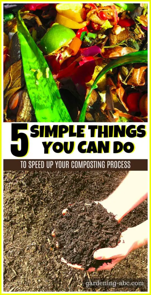 how to speed up composting 1