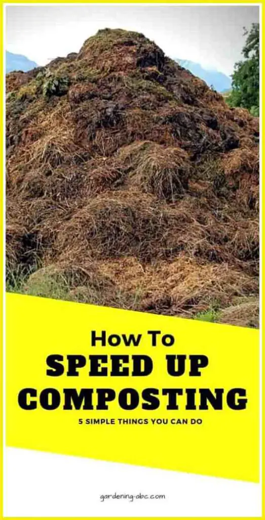 speed up composting