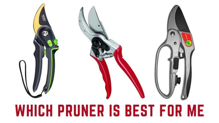 Bypass Pruners Vs Anvil Pruners Vs Ratchet Pruners: Which One is Best For You