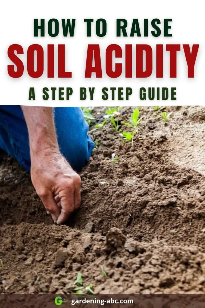 how to increase soil acidity