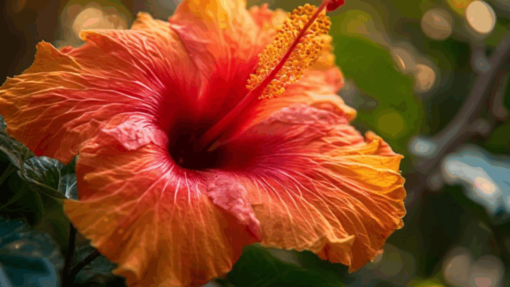 Hibiscus flower care