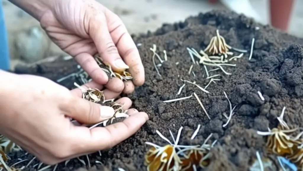 marigold seed planting