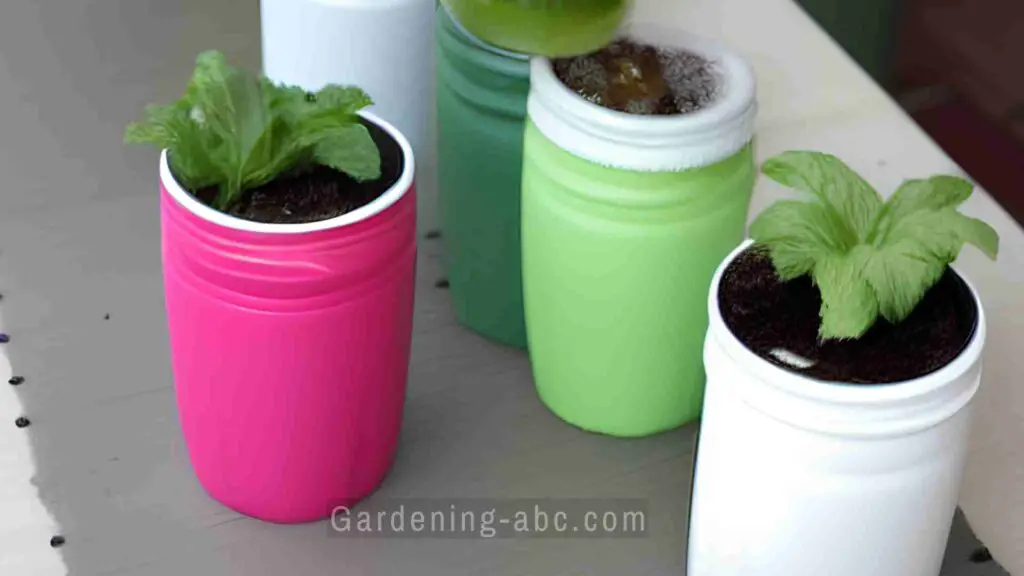 DIY self watering containers