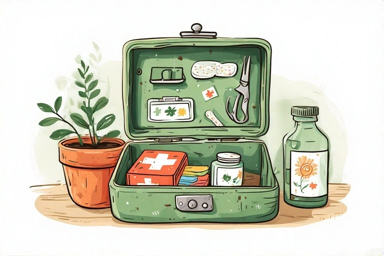 Gardening First-aid box
