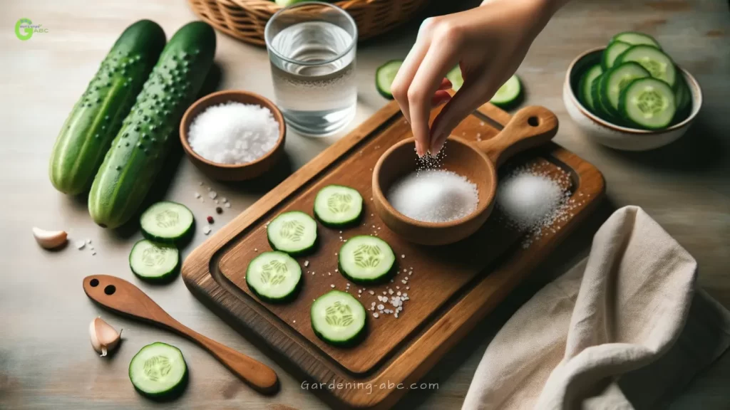 how to reduce bitterness in cucumbers