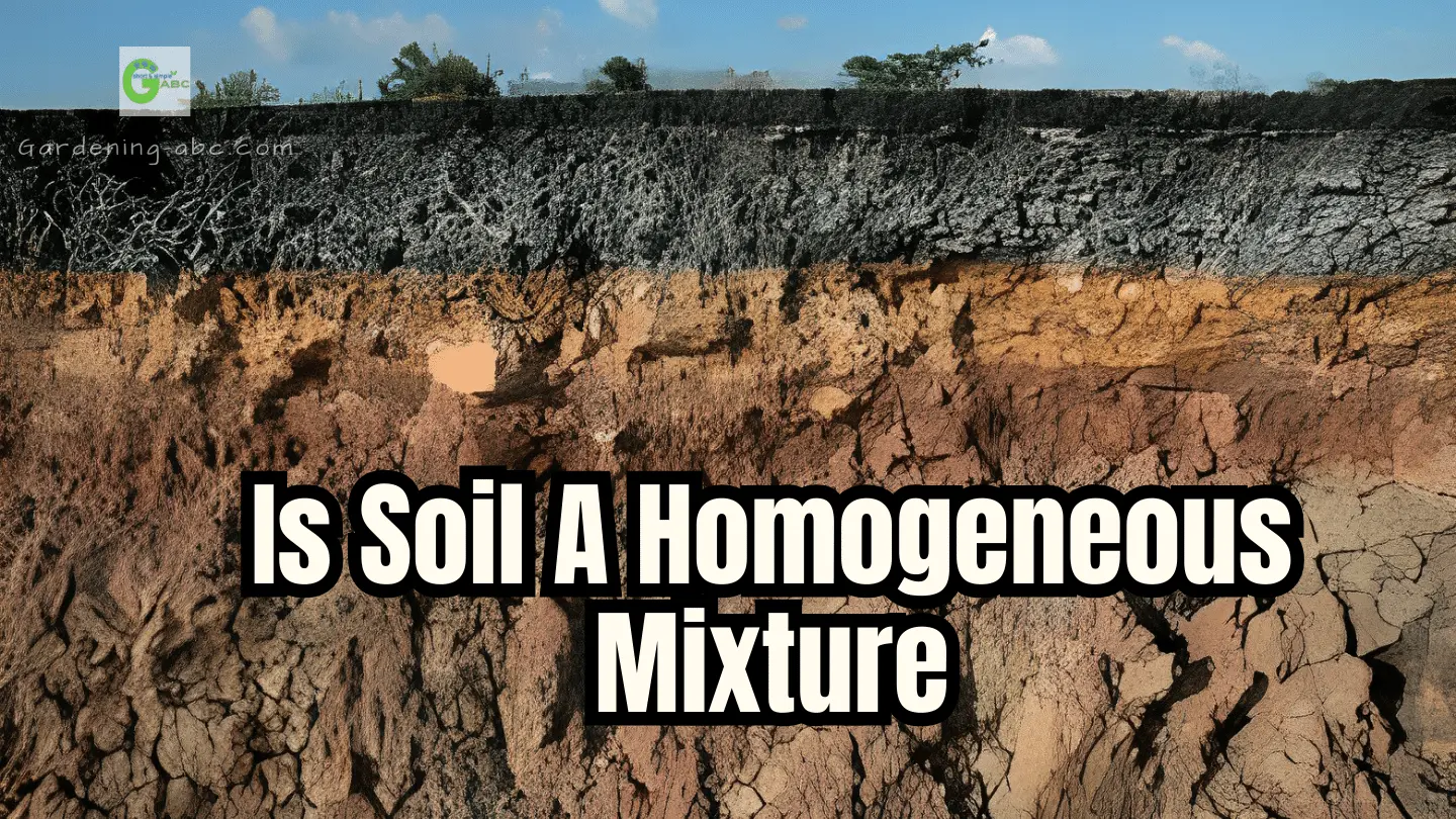 is soil a Heterogeneous Mixture