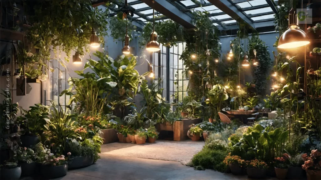 grow lights in gardening