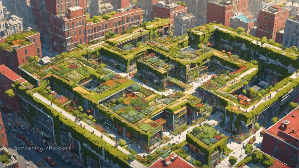 urban rooftop gardens