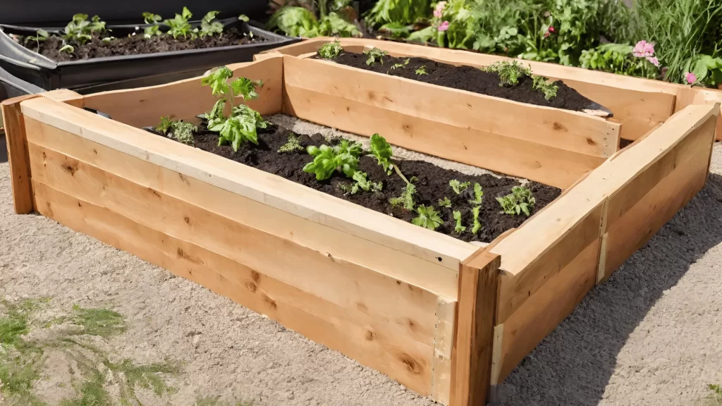 Wooden Garden Beds pros and cons