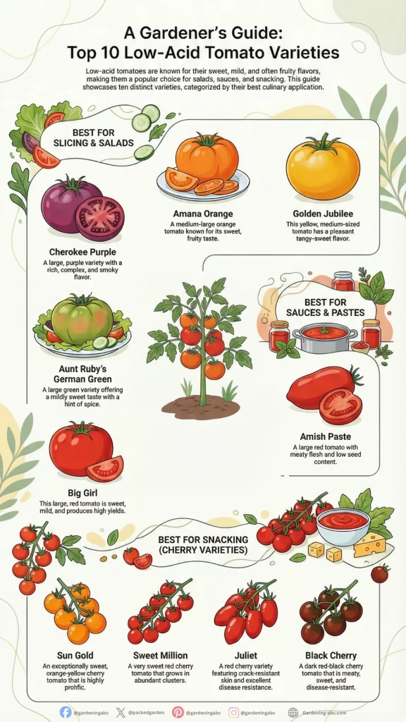 Top 10 Low Acid Tomato