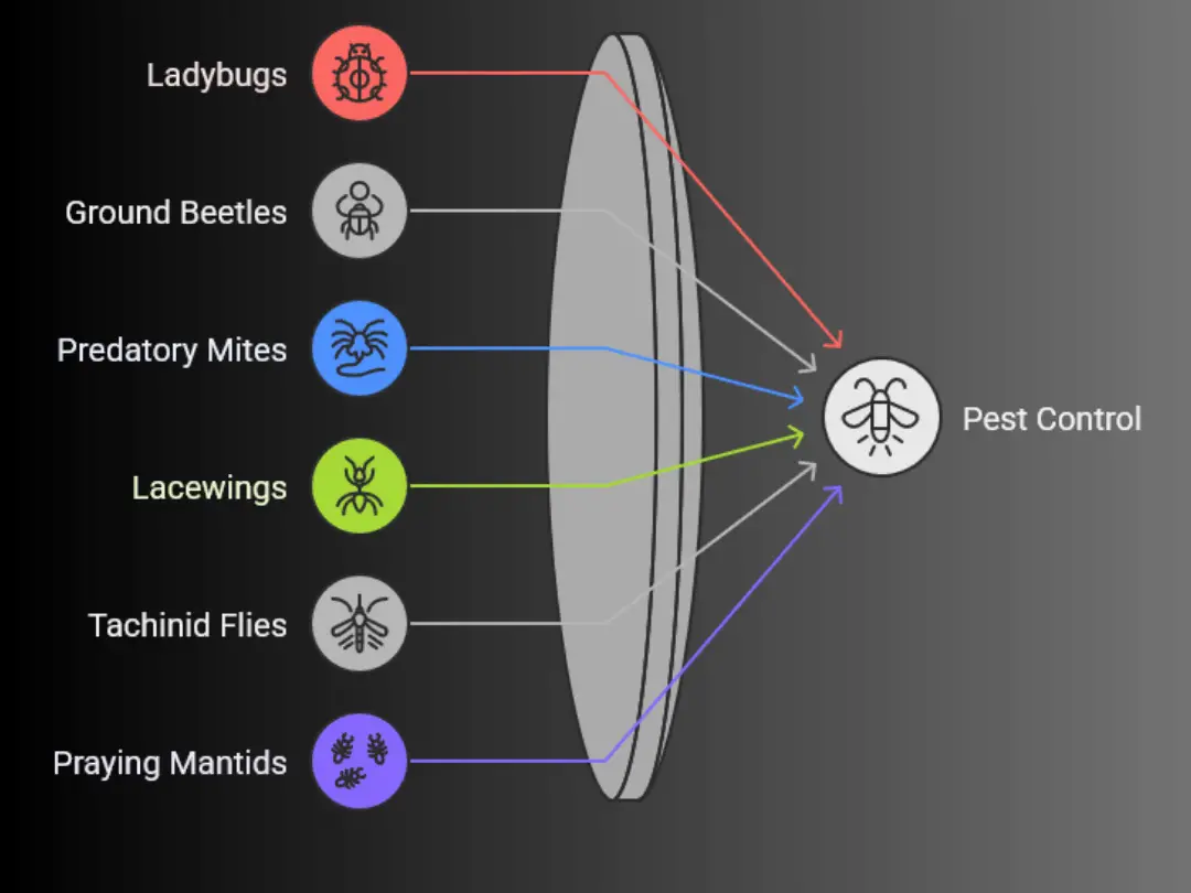 beneficial insects at a glance