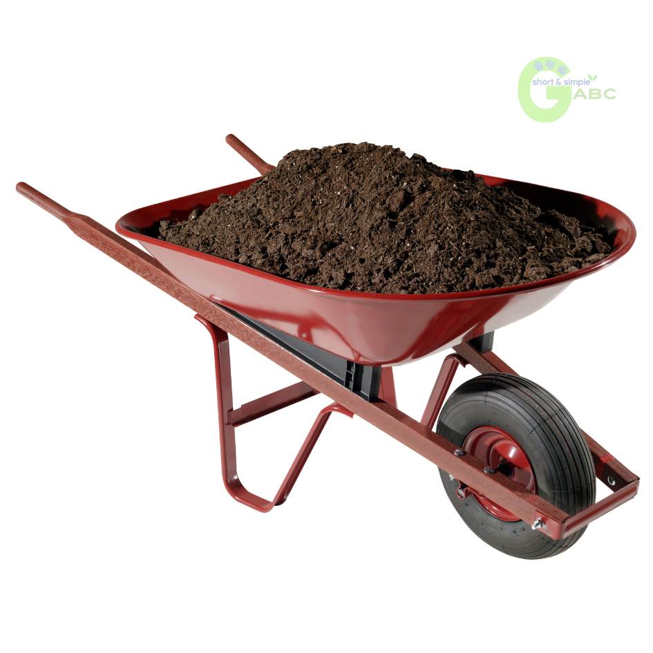 gardening tool wheelbarrow