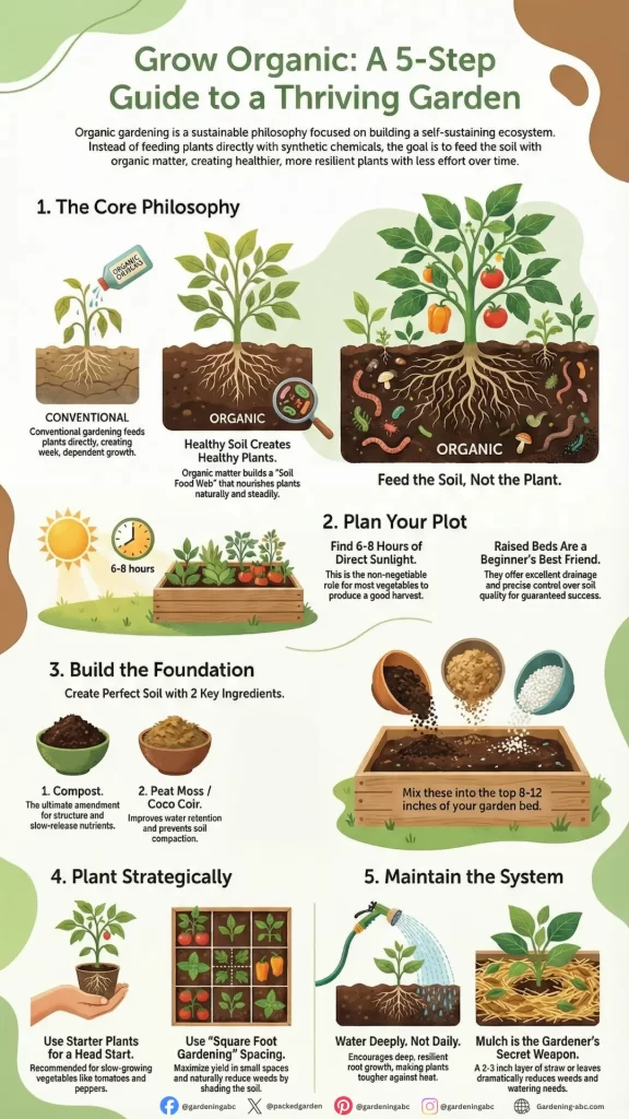 Organic gardening guide